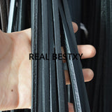 5m 6*3mm Flat Leather Strings for Jewelry Making