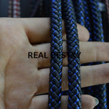 5m Braided Silk Leather Rope Cord for DIY Bracelet Jewelry Making