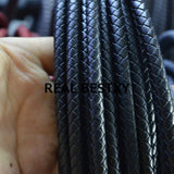 6mm Round Leather Cord for Jewelry Making DIY