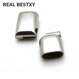 5pc Stainless Steel Big Hole Magnet Clasp Bracelet DIY