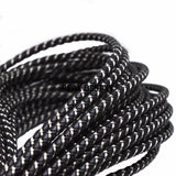 6mm Leather Cords Steel Thread for Bracelets DIY
