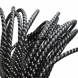 6mm Leather Cords Steel Thread for Bracelets DIY