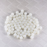 Natural White-Jade Silk Jade Bead Loose-Beads DIY Bracelet Necklace