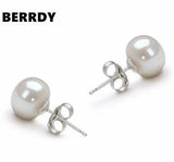 7-8mm Pearl Earrings, Real Pearl Jewelry