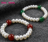 REAL PEARL Freshwater Pearl Bracelet Good Luck Gift Jewelry