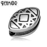 1.5mm 316L Eye of Horus Spacer Beads for Jewelry Making DIY Bracelet