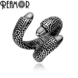 10*5mm Square Hole Eagle Claw Metal Spacer Bead 316l Stainless Steel Charm Beads