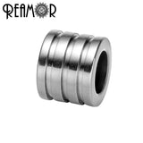 10pcs 6mm Stainless Steel Spacer Beads For DIY Bracelet