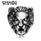 316L Stainless steel Lion Head Beads Charms for Bracelet Making