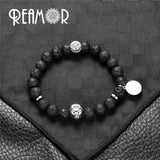 316L Stainless steel Lion Head Beads Charms for Bracelet Making