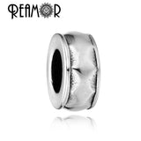 316L Stainless Steel Crystal Basic Heart Spacer Charm Beads