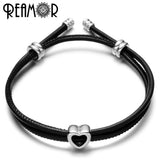 316l Stainless Steel 3/4mm Multi-ring Caps DIY Leather Cord End Caps