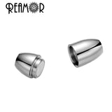 316l Stainless Steel 5mm Magnet Hook Bracelet Clasp DIY Jewelry