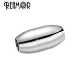 316l Stainless Steel 5mm Magnet Hook Bracelet Clasp DIY Jewelry