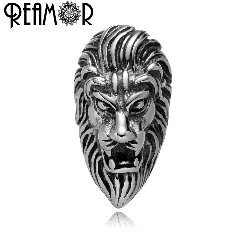316l Stainless Steel Lion Head Magnet Buckle 8mm Clasps