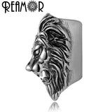 316l Stainless Steel Lion Head Magnet Buckle 8mm Clasps