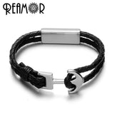 3pcs 316l Stainless Steel 4mm Double Hole Blank Beads DIY Bracelets Jewelry