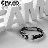 3pcs 316l Stainless Steel 4mm Double Hole Blank Beads DIY Bracelets Jewelry