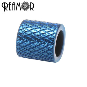 316l Stainless Steel 6mm Rhombus Cylinder Beads Charm for Jewelry Making