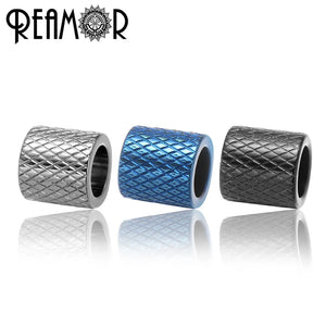 316l Stainless Steel 6mm Rhombus Cylinder Beads Charm for Jewelry Making