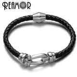 REAMOR 5mm Stainless Steel Magnet Hook Clasp for Bracelet DIY