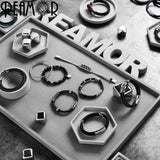 REAMOR 5pcs 316L Stainless Steel 8mm Totem Magnetic Clasps
