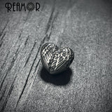 5pcs Stainless Steel Heart Wings Beads 4mm Love Spacer Beads