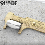 REAMOR 8mm Magnetic Clasp for Leather Bracelet DIY Jewelry