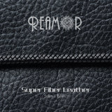 REAMOR Red 6*3mm Fiber Braided Leather Rope For Jewelry Making 1M