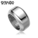 8mm Silver Cylinder Bead Spacer 316L Stainless Steel 10pcs/lot