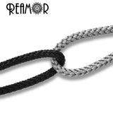 REAMOR DIY Stainless Steel Wire Rope Jewelry Findings for Bracelet Making