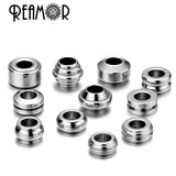 Spiral Pattern Stripe Spacer Beads Charms for Bracelet DIY