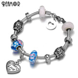 Spiral Pattern Stripe Spacer Beads Charms for Bracelet DIY