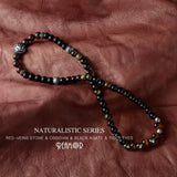 Lion Bracelet Multi-layer Natural Stone Elastic Bracelet