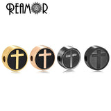 Golden Cross Beads Stainless Steel Spacer for DIY Bracelets