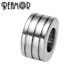 6mm Cylinder Spacer Beads Charms for Bracelet DIY Jewelry Making