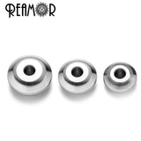 316L Stainless Steel Spacer Beads 2mm Small Hole Charms for Bracelets