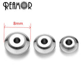 316L Stainless Steel Spacer Beads 2mm Small Hole Charms for Bracelets