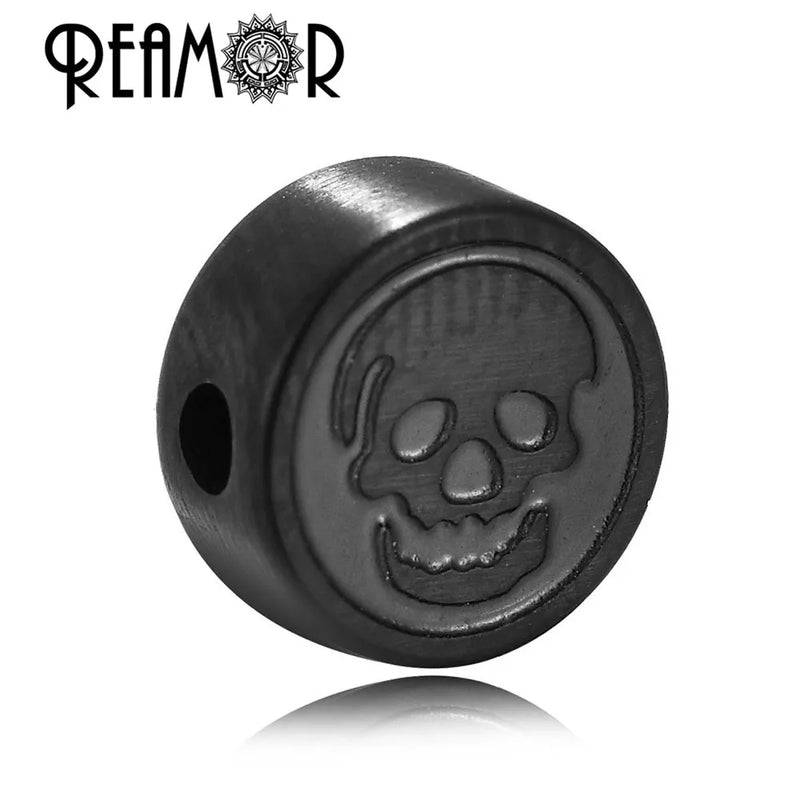 Skull Head Beads 316l Stainless Steel Spacer Beads