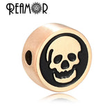 Skull Head Beads 316l Stainless Steel Spacer Beads