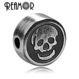 Skull Head Beads 316l Stainless Steel Spacer Beads
