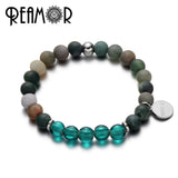Natural Indian Stone Beads Round Spacer Loose Beads for DIY Jewelry Making