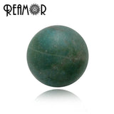 Natural Indian Stone Beads Round Spacer Loose Beads for DIY Jewelry Making