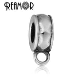 Stainless Steel Totem Heart Charm Beads for Bracelet DIY Jewelry