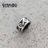 Tibetan Spiral Style Stainless Steel Beads for Jewelry Making
