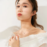 925 Silver Triangle Necklace Pendant Wedding Christmas