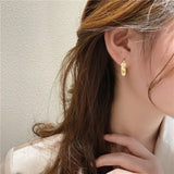 925 Silver Zircon Love Drop Earrings for Women Gift