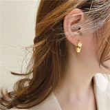 925 Silver Zircon Love Drop Earrings for Women Gift