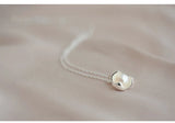 Sterling Silver Clover Pearl Necklaces for Women