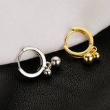 925 Silver Ball Drop Earring Sexy Jewelry Gift